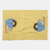 Koffie en keukenhanddoek voor donuts (Horizontaal)