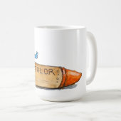 Koffie en kleur Cup Koffiemok (Voorkant rechts)