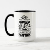 Koffie en knutselen mok (Links)