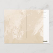 Koffie en koekjes  briefkaart (Achterkant)