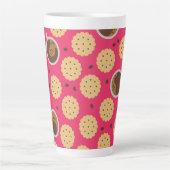 Koffie en koekjes latte mok (Voorkant)