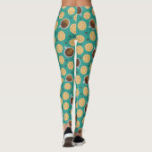 Koffie en koekjes leggings (Achterkant)
