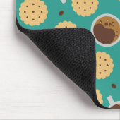 Koffie en koekjes muismat (Hoek)