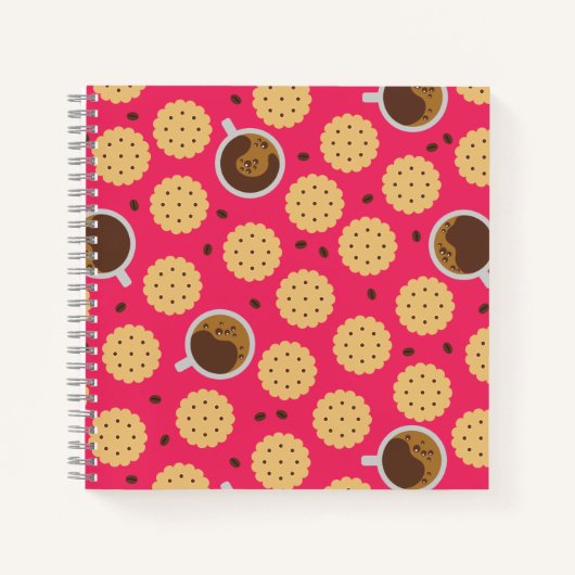 Koffie en koekjes notitieboek (Voorkant)