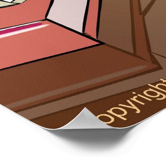 Koffie en koekjes poster (Hoek)