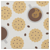 Koffie en koekjes stof (Close Up)
