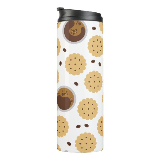 Koffie en koekjes thermosbeker (Geroteerd rechts)