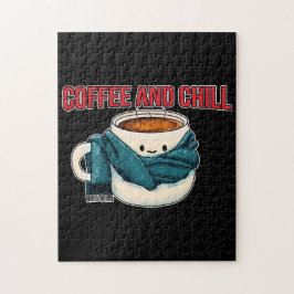 Koffie en koelen legpuzzel