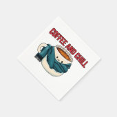 Koffie en koelen servet (Hoek)