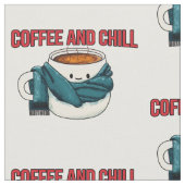 Koffie en koelen stof (Close Up)