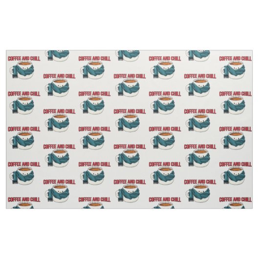 Koffie en koelen stof (Fat Quarter)