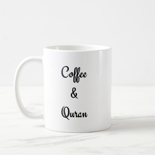 Koffie en Koran Koffiemok (Links)