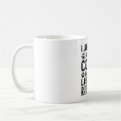 Koffie en labrador retriever grappig koffiemok (Links)