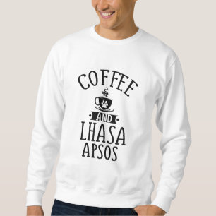 Koffie en Lhasa Apsos - Lhasa Apso Liefdescadeau Trui