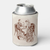 koffie en liefde blikjeskoeler (Blikje Voorkant)