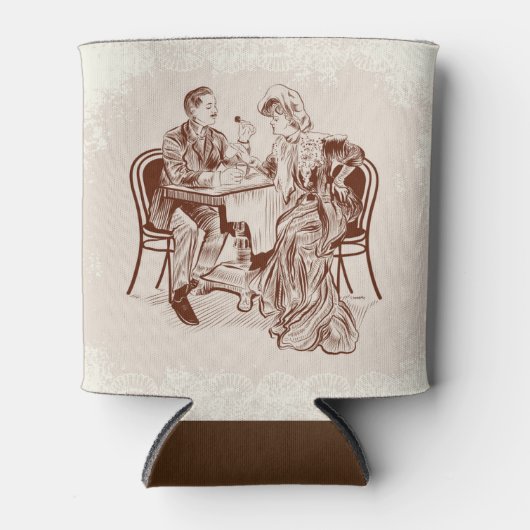 koffie en liefde blikjeskoeler (Voorkant)