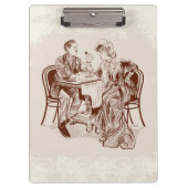 koffie en liefde klembord (Voorkant)