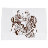 koffie en liefde large cadeautasje (Achterkant)