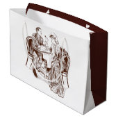 koffie en liefde large cadeautasje (Achterkant Gekanteld)