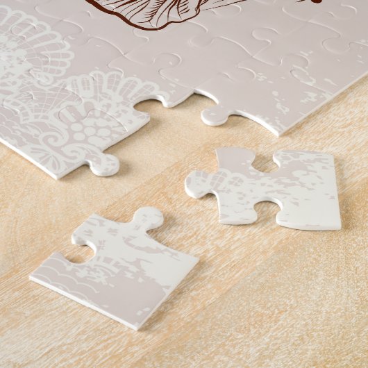 koffie en liefde legpuzzel (Zijkant)