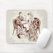 koffie en liefde muismat (Met muis)