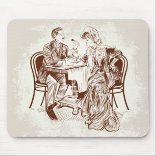 koffie en liefde muismat