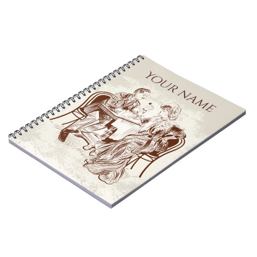 koffie en liefde notitieboek (Linkerzijde)