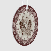 koffie en liefde ornament (voorkant)