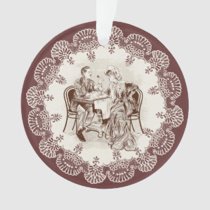 koffie en liefde ornament