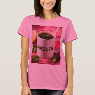 Koffie en liefde t-shirt