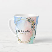 koffie en liefdesmokkop latte mok (Linkerhoek)