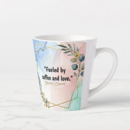 koffie en liefdesmokkop latte mok
