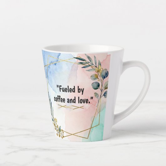 koffie en liefdesmokkop latte mok (Rechts)