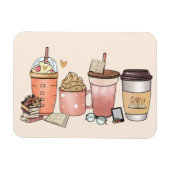 Koffie en Literatuur Magneet (Horizontaal)