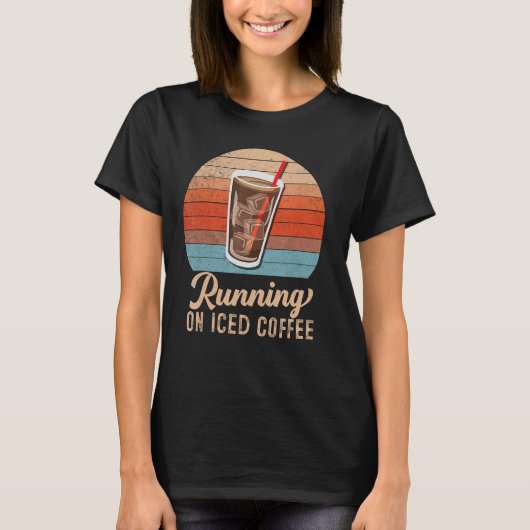 Koffie en loopbaan t-shirt (Voorkant)