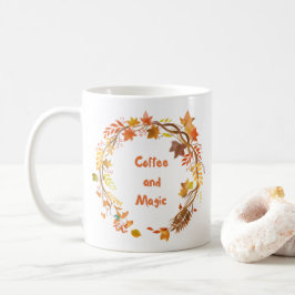 Koffie en magie Herfst Thanksgiving Oudergeschenk Koffiemok