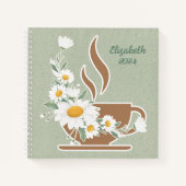 Koffie en margriet notitieboek (Voorkant)