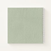 Koffie en margriet notitieboek (Achterkant)