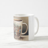 Koffie en mededogen Mok: uw dagelijkse dosering Koffiemok (Voorkant rechts)