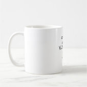 Koffie en Mijn Hond Sfeer Grappige Hond Moeder Mok (Links)
