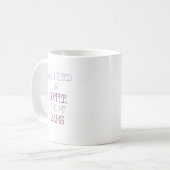 Koffie en mijn jam2 koffiemok (Voorkant links)