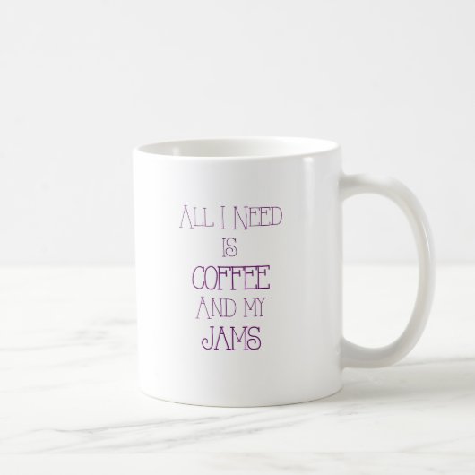 Koffie en mijn jam2 koffiemok (Rechts)