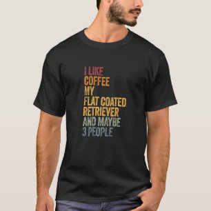 Koffie en mijn platte beklede rugleuning 3 persone t-shirt