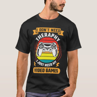 Koffie en mijn videogames videogame-liefhebster me t-shirt