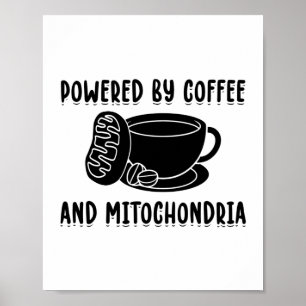 Koffie en Mitochondria  Biologische wetenschappeli Poster