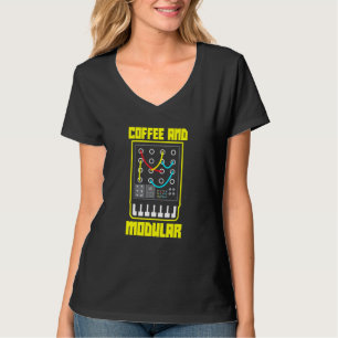 Koffie- en modulair levenssyndroom t-shirt