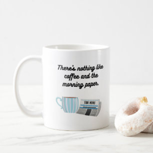 Koffie en Mok van kranten