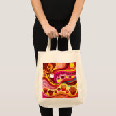 Koffie en Muffins Patroon Tote Bag (Voorkant (product))