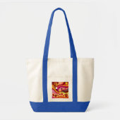 Koffie en Muffins Patroon Tote Bag (Voorkant)