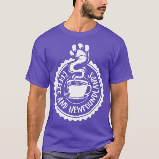Koffie en Newfoundland Newfoundland T-shirt
